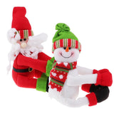 Max Wine Bottle Cover for Christmas Decor Dinner Table Party Snowman