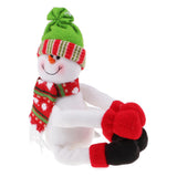 Max Wine Bottle Cover for Christmas Decor Dinner Table Party Snowman