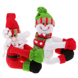Max Wine Bottle Cover for Christmas Decor Dinner Table Party Snowman