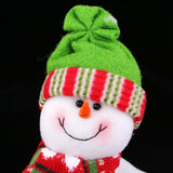 Max Wine Bottle Cover for Christmas Decor Dinner Table Party Snowman