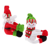 Max Wine Bottle Cover for Christmas Decor Dinner Table Party Snowman