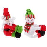Max Wine Bottle Cover for Christmas Decor Dinner Table Party Snowman