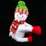 Max Wine Bottle Cover for Christmas Decor Dinner Table Party Snowman