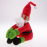 Max Wine Bottle Cover for Christmas Decor Dinner Table Party Santa Claus