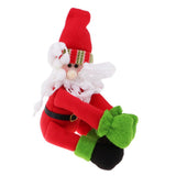 Max Wine Bottle Cover for Christmas Decor Dinner Table Party Santa Claus