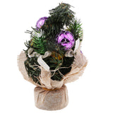 Max Mini Christmas Trees Decorations Desktop Festival Home Party Ornaments B