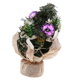 Max Mini Christmas Trees Decorations Desktop Festival Home Party Ornaments B