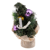 Max Mini Christmas Trees Decorations Desktop Festival Home Party Ornaments B