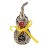 Max Chinese Feng Shui Antique Gourd Wind Chime Home Decor Mascot Fortune Bronze
