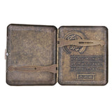 Max Men's Cigarette Case Holder with Box for 20pcs Vintage Metal Cigarette Box I