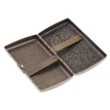 Maxbell Metal Cigarette Case Vintage Stash Box 20Pcs Tobacco Storage Case A