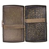 Maxbell Metal Cigarette Case Vintage Stash Box 20Pcs Tobacco Storage Case A