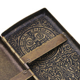 Maxbell Metal Cigarette Case Vintage Stash Box 20Pcs Tobacco Storage Case A