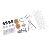Max 25Pcs/Set Metal Tobacco Pipe Accessories Brush Rack Cleaning Cleaner Tools