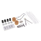 Max 25Pcs/Set Metal Tobacco Pipe Accessories Brush Rack Cleaning Cleaner Tools