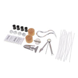 Max 25Pcs/Set Metal Tobacco Pipe Accessories Brush Rack Cleaning Cleaner Tools