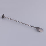 Max Muddler Bar Stick Coffee Tea Cocktail Stirring Spoon Black
