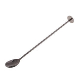Max Muddler Bar Stick Coffee Tea Cocktail Stirring Spoon Black