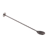 Max Muddler Bar Stick Coffee Tea Cocktail Stirring Spoon Black