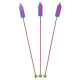 Max Stainless 17.5cm Mix Drinking Stirrer Bar Cocktail Stirring Stick Colors