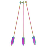 Max Stainless 17.5cm Mix Drinking Stirrer Bar Cocktail Stirring Stick Colors