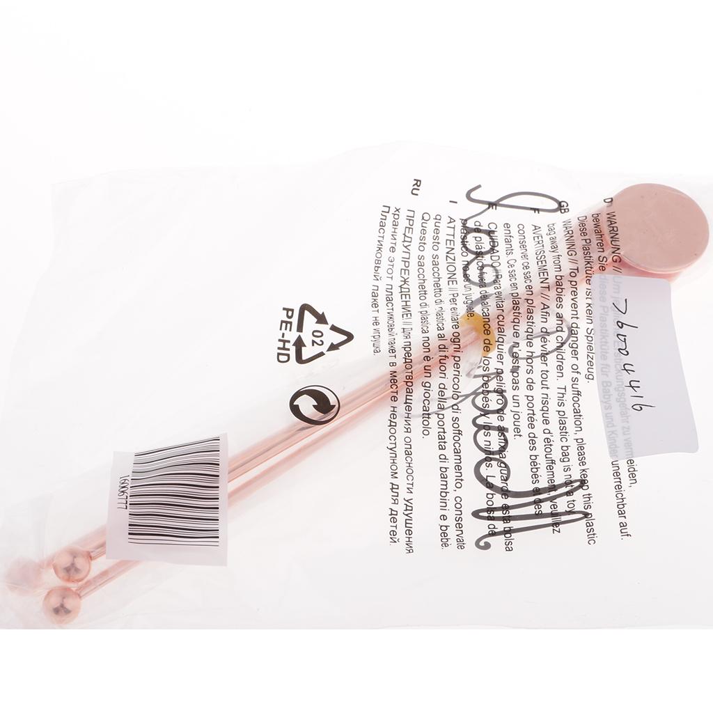 Max Stainless Steel Coffee Beverage Stirrer Cocktail Swizzle Sticks  copper