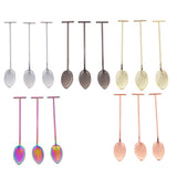 Max Stainless Steel Cocktail Swizzle Sticks Coffee Spoon Bar Tools Silver