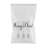 Max Stainless Steel Cocktail Swizzle Sticks Coffee Spoon Bar Tools Silver