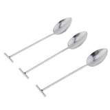 Max Stainless Steel Cocktail Swizzle Sticks Coffee Spoon Bar Tools Silver