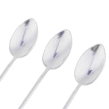 Max Stainless Steel Cocktail Swizzle Sticks Coffee Spoon Bar Tools Silver