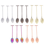Max Stainless Steel Cocktail Swizzle Sticks Coffee Spoon Bar Tools Silver