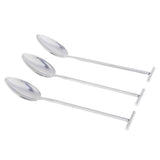 Max Stainless Steel Cocktail Swizzle Sticks Coffee Spoon Bar Tools Silver
