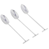 Max Stainless Steel Cocktail Swizzle Sticks Coffee Spoon Bar Tools Silver