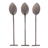 Max Stainless Steel Cocktail Swizzle Sticks Coffee Spoon Bar Tools Black
