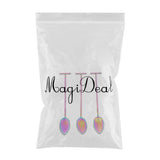 Max Stainless Steel Cocktail Swizzle Sticks Coffee Spoon Bar Tools Multicolor