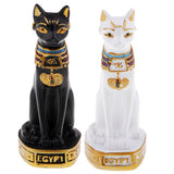 Max Resin Egyptian Cat Goddess Bast Bastet Statue Sculpture Home Decoration Black