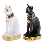 Max Resin Egyptian Cat Goddess Bast Bastet Statue Sculpture Home Decoration Black