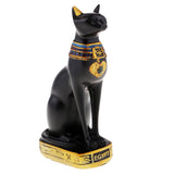 Max Resin Egyptian Cat Goddess Bast Bastet Statue Art Craft Home Decoration Black