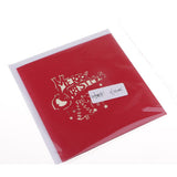 Max Christmas Tree Greeting Cards Paper 3D Handmade Holiday Happy Birthday Cards