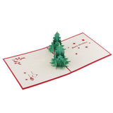 Max Christmas Tree Greeting Cards Paper 3D Handmade Holiday Happy Birthday Cards