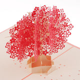 Max 3D Greeting Cards Birthday Card Pop Up Christmas Card Handmade Sakura Card