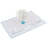 Max Happy Birthday Postcard Greeting Gift Cards Paper 3D Handmade Holiday Cards