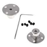 Max Rigid Flange Coupling Motor Guide Shaft Coupler Connector for RC Cars 3mm
