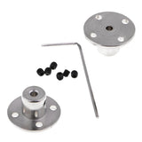 Max Rigid Flange Coupling Motor Guide Shaft Coupler Connector for RC Cars 3mm