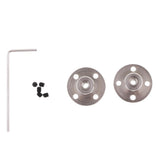Max Rigid Flange Coupling Motor Guide Shaft Coupler Connector for RC Cars 3.17mm