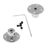 Max Rigid Flange Coupling Motor Guide Shaft Coupler Connector for RC Cars 3.17mm