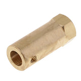 Max Metal 30mm Brass Hexagonal Coupler Shaft Motor Flexible Clutch & Wrench Set