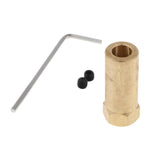 Max Metal 30mm Brass Hexagonal Coupler Shaft Motor Flexible Clutch & Wrench Set