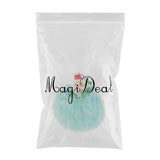 Max Santa Claus Fluffy Ball Keychain Keyring Car Key Chain Ring Hanging Decor Green