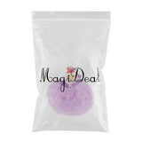 Max Santa Claus Fluffy Ball Keychain Keyring Car Key Chain Ring Hanging Decor Purple